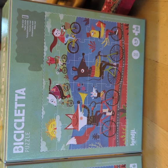 Bicicletta Puzzle by Londji Barcelona (2) NIB - Picture 5 of 6